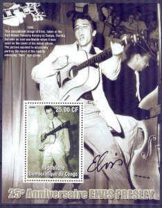 Congo 2002 Music Rock Singer Elvis Presley ( III ) S/S MNH Private