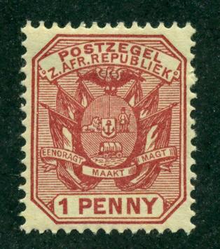 Transvaal 1894 #149 MH SCV (2014)=$2.40