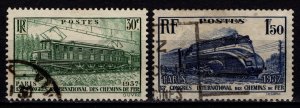 France 1937 13th International Railway Congress Paris, Set [Used]