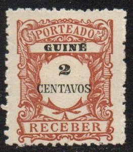 Portuguese Guinea Sc #J32 Mint Hinged