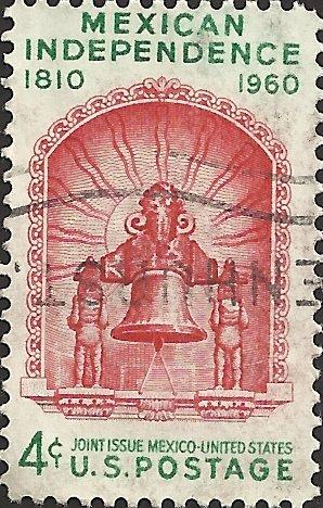 # 1157 USED MEXICAN INDEPENDENCE