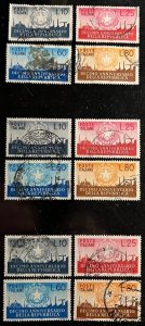 Italy Scott# 710-713  Used F/VF Set of 4 stamps Cat $6.00 Your Choice