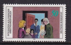 Germany  #1345  MNH  1981  guest worker integration