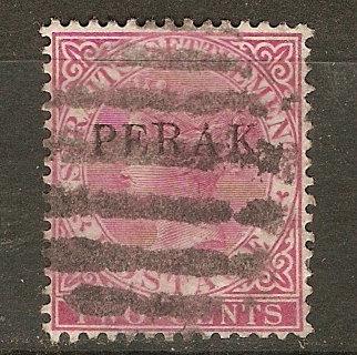 Malaya Perak 7 SG 16 Used VF 1886 SCV $8.00