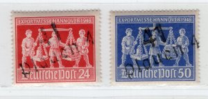 GERMANY SOVIET ZONE HOP BEZIRKSHANDSTEMPEL BEZIRK 41 IV a-b X PERFECT MNH 239