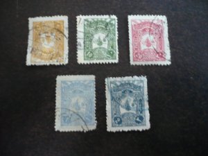 Stamps - Turkey - Scott# 118-122 - Used Partial Set of 5 Stamps