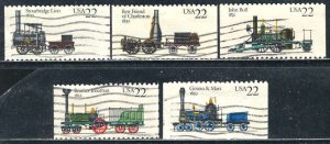 USA; 1987: Sc. # 2362-2366:  Used Cpl. Set