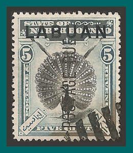 Labuan (J4) 1901 PD, Pheasant, cancelled (SG D4a)