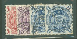 Australia  #218-220 Used