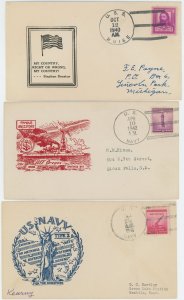 USA - 25 different Navy Cachet Covers - Some nice stuff in here - see scans