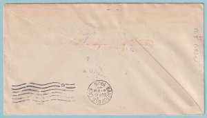 UNITED STATES FIRST FLIGHT COVER - 1926 SEATTLE TO L.A. VIA PORTLAND OR - CV315