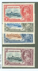 Leeward Islands #96-99  Single (Complete Set)