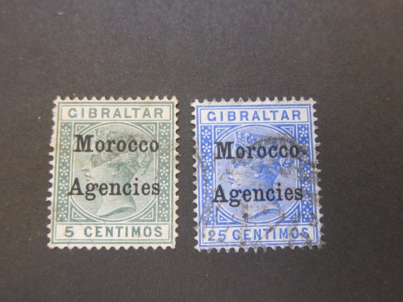 Morocco Agencies 1899 Sc 12,15 FU