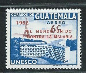 Guatemala C258 1962 Malaria single MNH