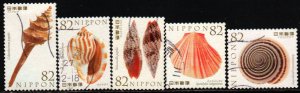 Japan #3830 A-E   used