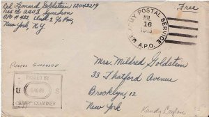 United States A.P.O.'s 6c Transport 1945 U.S. Army Postal Service, A.P.O. [71...