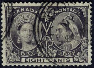 Canada # 56 Used VF light CDS cancel Cat $ 90