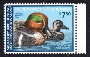 US 1979 Federal Duck Stamp # RW46 MNH CV $12.50