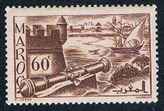 French Morocco 160A MLH Ramparts 1939 (F0122)+