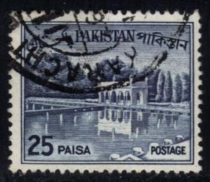 Pakistan #136a Shalimar Gardens, used (0.50)