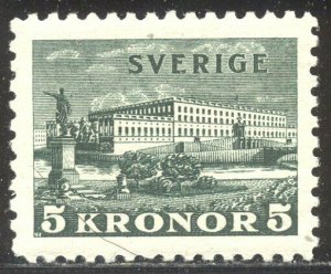 SWEDEN #229 Mint NH - 1931 5k Royal Palace