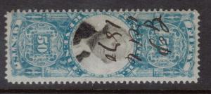 USA #R115 Used With Oct 6 1870 Cancel On 1871 Issue