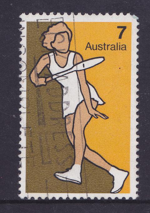 Australia #594 -1974 Non Olympic Sports- Tennis-used 7c 