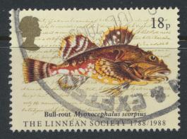 Great Britain SG 1380 -  Used - Linnean Society