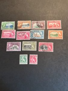 Trinidad & Tobago Scott #72-83 used