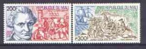 MALI - 1978 - Captain Cook - Perf 2v Set - Mint Never Hinged