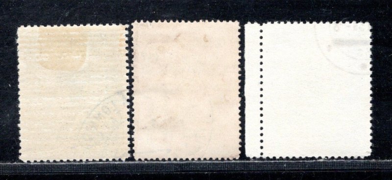 CZECHOSLOVAKIA SC# 401-403 F/U