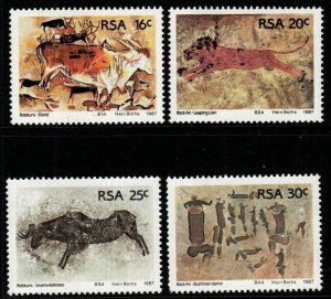 SOUTH AFRICA SG616/9 1987 ROCK PAINTINGS MNH