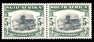MOMEN: SOUTH AFRICA SG #64aw 1933 WMK INVERTED MINT OG H £120 LOT #66372 