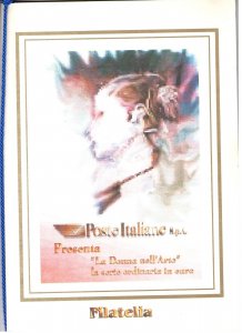 1999 Italy - Folder - La Donna nell'Arte - MNH**