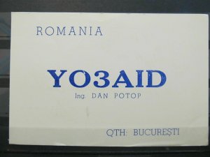 1973 4201 QSL Card Bucharesti Romania-