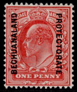 BECHUANALAND PROTECTORATE EDVII SG68, 1d scarlet, M MINT. Cat £10.
