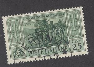 Italy Scott # 282  Used