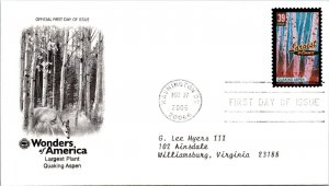 FDC 2006 SC #4072a Quaking Aspen - Washington DC - Single - J951