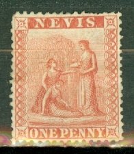 CW: Nevis 14A mint CV $45