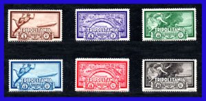 1933 - Tripolitania - Scott n C 21 / C 26 - MLH - TR- 16