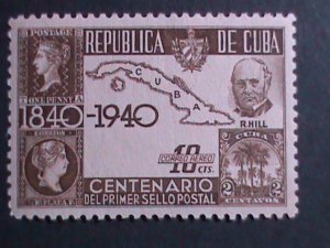​CUBA 1940 SC#C32 CENTENARY OF 1ST CUBAN STAMP MLH-OG VF-83 YEARS OLD STAMP