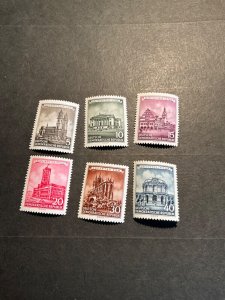 Stamps Germany (DDR) Scott #265-70 never hinged
