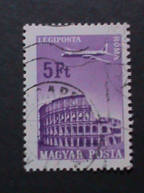 ​HUNGARY-AIRMAIL PLANE OVER HUNGARY  USED STAMPS VF WE SHIP TO WORLD WIDE