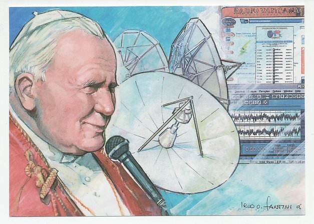 Postal stationery Vatican 2006 Radio Vatican - Pope John Paul II