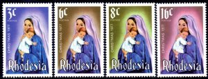 Rhodesia - 1977 Christmas Set MNH** SG 549-552