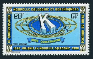 New Caledonia C166,MNH.Michel 654. New Caledonian Kiwanis,10th Ann.1980.
