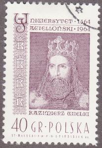 Poland 1226 King Casimir III 40GR 1964