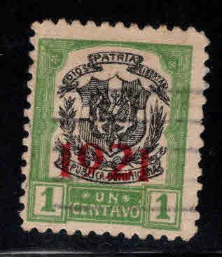 Dominican Republic Scott 227 Used coat of arms stamp