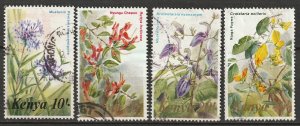 Kenya 1983 Sc 258-61 partial set used