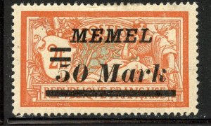 Memel # 90, Mint Hinge Remain.